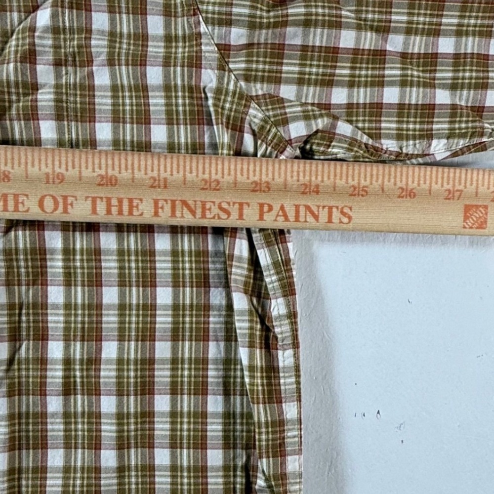 Filson Button Down‎ Shirt Mens XL Brown Plaid Cotton Long Sleeve Workwear Casual - Picture 5 of 6